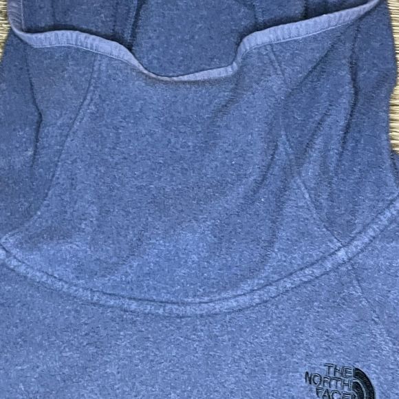 The North Face Womens Canyonland Pullover Hoodie Lrg Blue Thermal Fleece Jacket - Picture 4 of 11